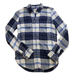 American Eagle AHH-MAZINGLY Soft Flannel Shirt, Size Small, Good Used Condition